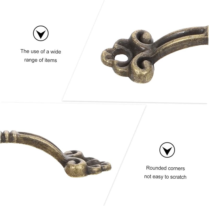 Vintage Style Mini Pulling Handles For Jewelry Box Cabinet Drawer Knobs Set Of 1 - Image 5